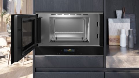 Siemens BE732L1B1 60x38 cm Siyah Ankastre Mikrodalga Fırın