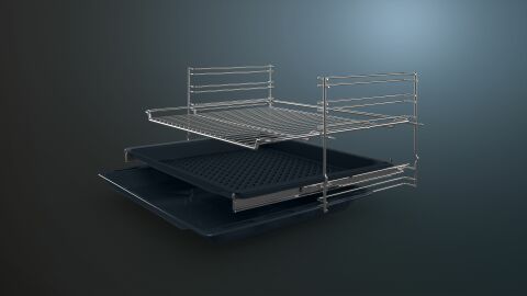 Siemens HB534FER3T 60x60 cm Siyah Ankastre Fırın