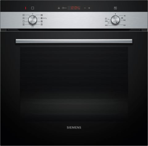 Siemens HI133FES3T 60x60 cm Paslanmaz Çelik Buhar Destekli Ankastre Fırın