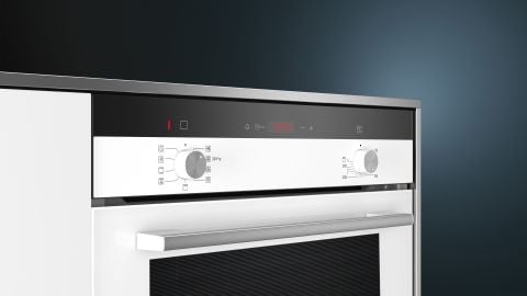 Siemens HI133FEW3T 60x60 cm Beyaz Buhar Destekli Ankastre Fırın