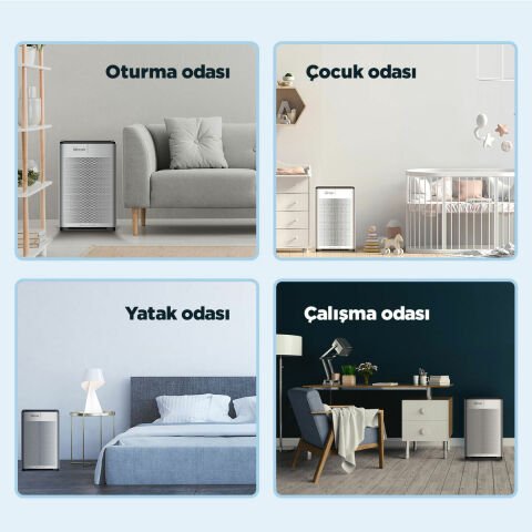 Sercair Piatra A1001 Akıllı UVC Hava Temizleyici