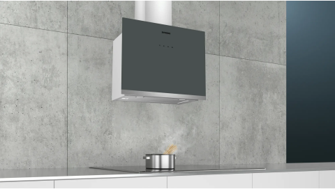 Siemens LC65FCJ00T 60 cm Antrasit Gri Duvar Tipi Davlumbaz