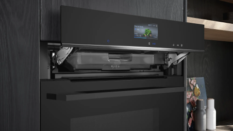 Siemens HS736G1B2 60x60 cm Buharlı Siyah Ankastre Fırın