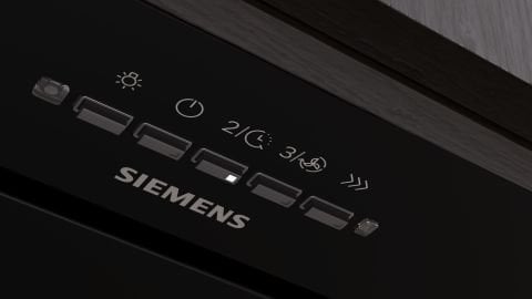 Siemens LB88NPC60 86 cm Siyah Gömme Aspiratör