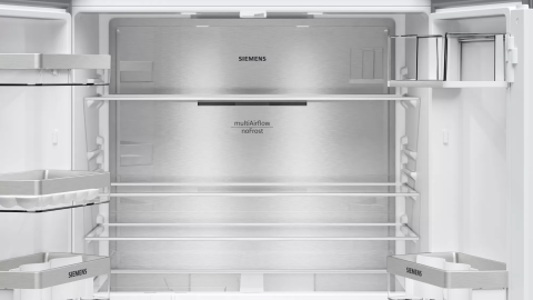 Siemens KF96NAXEA 183x91 cm Multidoor Siyah Inox Gardırop Tipi Buzdolabı