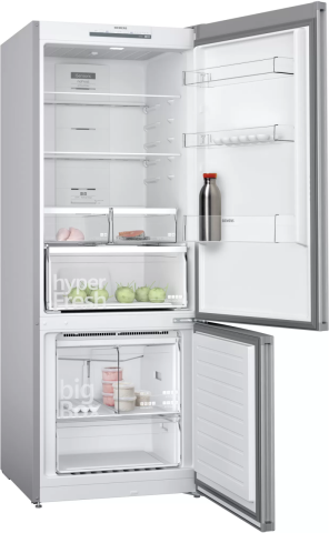 Siemens KG55NVIE0N 186x70 cm Alttan Donduruculu Inox Buzdolabı
