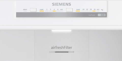 Siemens KG55NVWE0N 185x70 cm Alttan Donduruculu Beyaz Buzdolabı