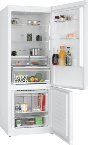 Siemens KG55NCWE0N 186x70 cm Alttan Donduruculu Beyaz Buzdolabı