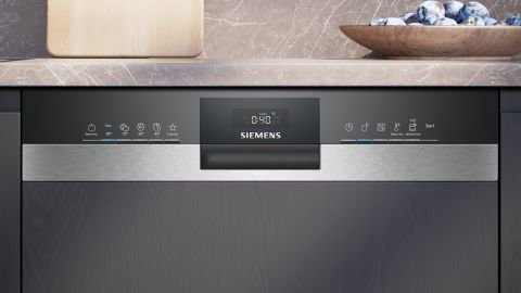 Siemens SN53IS50KT Yarı Ankastre Gri Bulaşık Makinesi