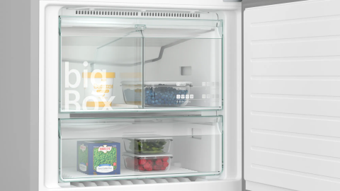 Siemens KG76NCIE0N 186x75 cm Alttan Donduruculu Inox Buzdolabı