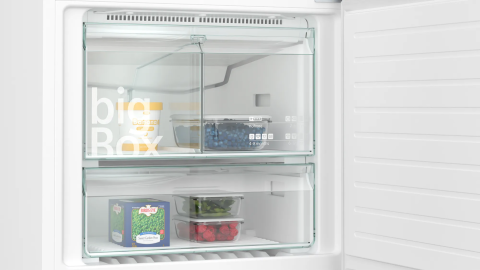Siemens KG76NCWE0N 186x75 cm Alttan Donduruculu Beyaz Buzdolabı