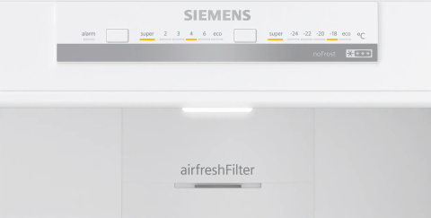 Siemens KG55NVWF1N 185x70 cm Alttan Donduruculu Beyaz Buzdolabı