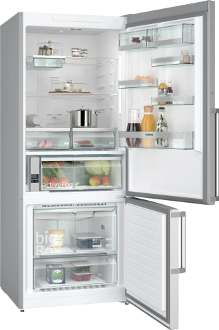 Siemens KG76APIE0N 186x75 cm Alttan Donduruculu Inox Buzdolabı