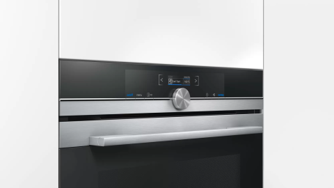 Siemens CM633GBS1 60x45 cm Mikrodalga Fonksiyonlu Inox  Ankastre Fırın