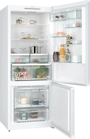 Siemens KG76NVWE0N 186x75 cm Alttan Donduruculu Beyaz Buzdolabı