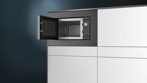 Siemens BF623LMG3 60x38 cm Gümüş Ankastre Mikrodalga