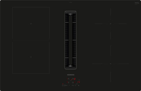 Siemens ED811BS16E 80 cm Siyah Davlumbaz Entegreli İndüksiyonlu Ocak