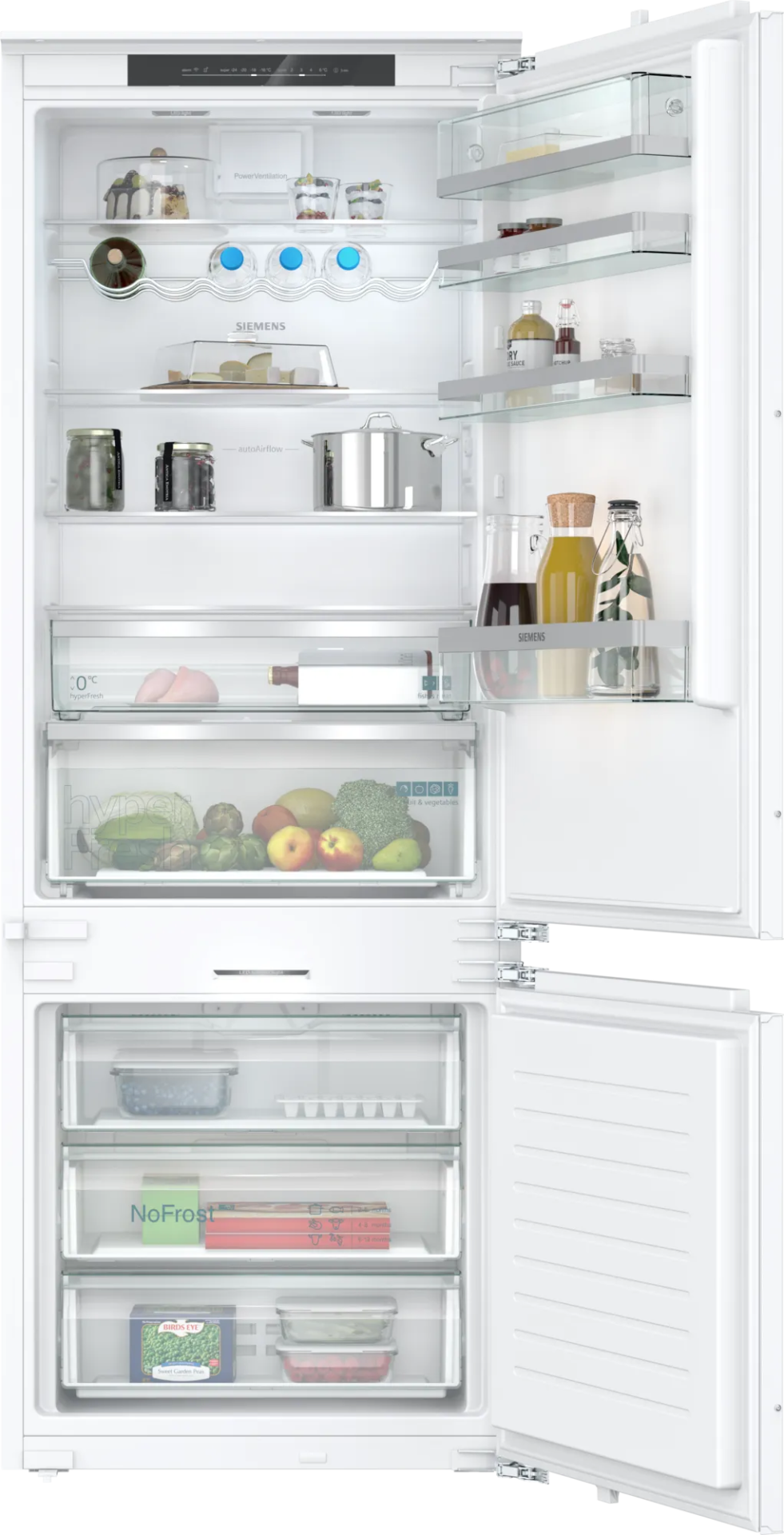 Siemens KB96NADD0 193.5 x 70.8 cm Alttan Donduruculu Ankastre Buzdolabı