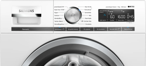 Siemens WM16XMH0TR 10kg/1600 Devir Beyaz Çamaşır Makinesi