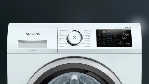 Siemens WM14UP91TR 9kg/1400 Devir Beyaz Çamaşır Makinesi