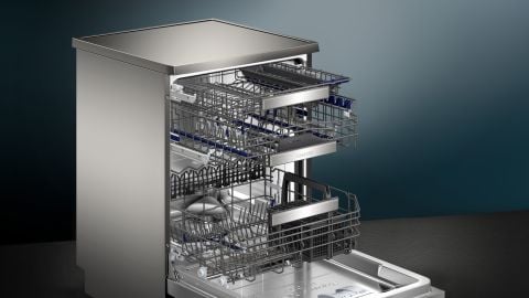 Siemens SN27YI82DT 7+1 Programlı Gri Solo Bulaşık Makinesi