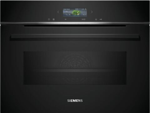 Siemens CM724G1B1 60x45 cm Mikrodalga Fonksiyonlu Siyah Ankastre Fırın