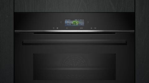 Siemens CM724G1B1 60x45 cm Mikrodalga Fonksiyonlu Siyah Ankastre Fırın