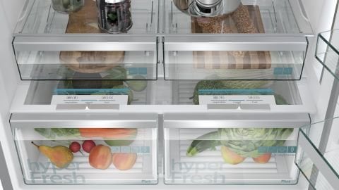 Siemens KG86PFIC0N 186x86 cm Alttan Donduruculu  Inox Buzdolabı