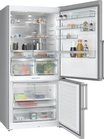 Siemens KG86PFIC0N 186x86 cm Alttan Donduruculu  Inox Buzdolabı