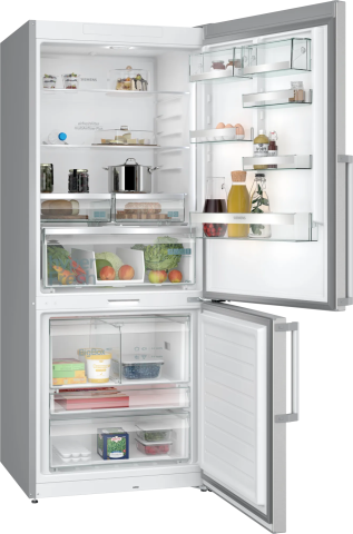 Siemens KG76PAIC0N 186x75 cm Alttan Donduruculu Inox Buzdolabı