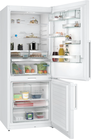 Siemens KG76PAWC0N 186x75 cm Alttan Donduruculu Beyaz Buzdolabı