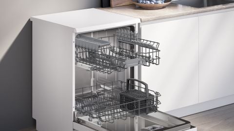 Siemens SN216W00DT 5 Programlı Beyaz Solo Bulaşık Makinesi