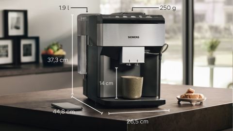 Siemens TP516RX3 EQ.500 Classic Connect Siyah Tam Otomatik Kahve Makinesi