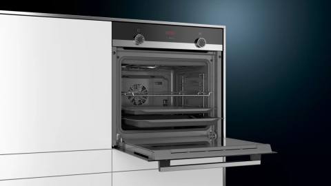 Siemens HB514FBR1T 60x60 cm Siyah Ankastre Fırın
