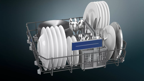Siemens SN55ES82KT 7+1 Programlı Yarı Ankastre Gri Bulaşık Makinesi