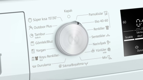 Siemens WM12N200TR 9kg/1200 Devir Beyaz Çamaşır Makinesi