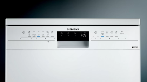 Siemens SN236W01JT 6 Programlı Beyaz Solo Bulaşık Makinesi