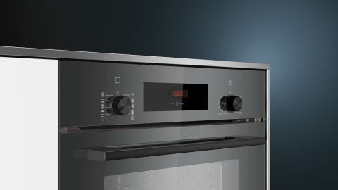 Siemens HB012FBH1T 60x60 cm Antrasit Gri Ankastre Fırın