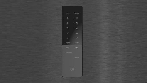 Siemens KG76NCXE0N 186x75 cm Alttan Donduruculu Black Inox Buzdolabı