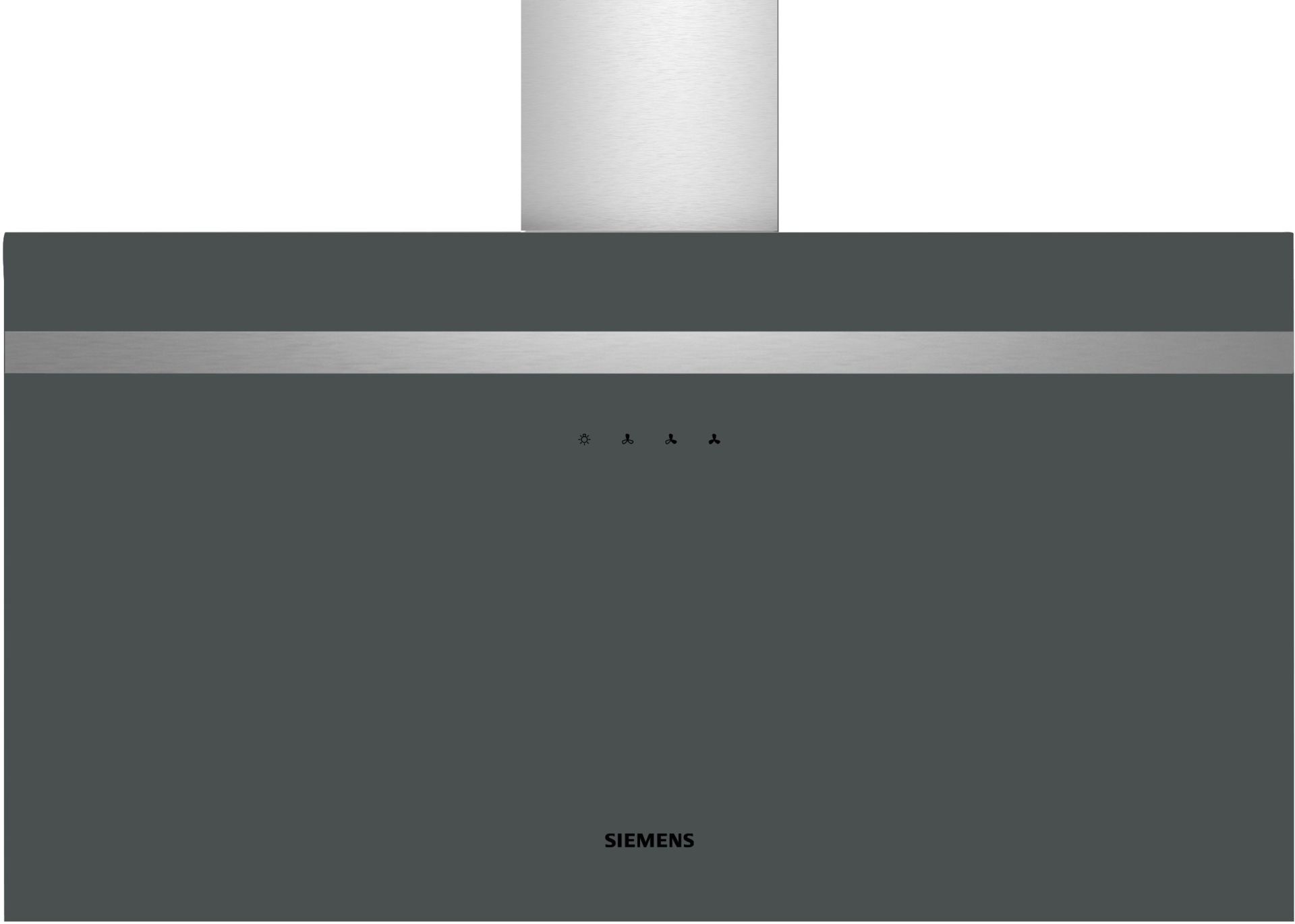 Siemens LC95FCJ00T 90 cm Antrasit Gri Duvar Tipi Davlumbaz