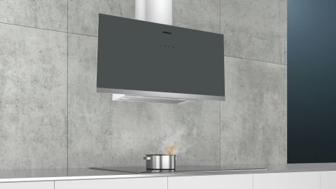 Siemens LC95FCJ00T 90 cm Antrasit Gri Duvar Tipi Davlumbaz