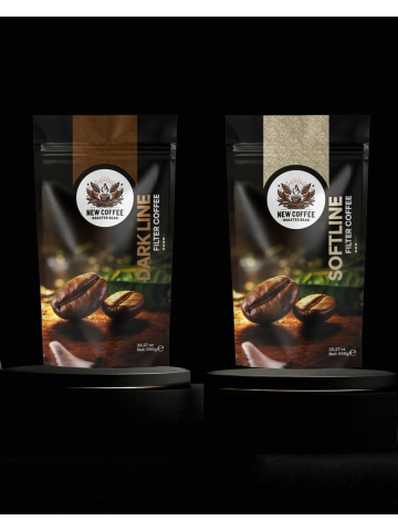 New Coffee DL500GR Dark Line 500GR Öğütülmüş Filtre Kahve