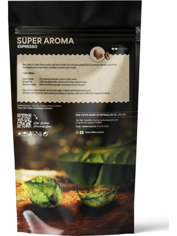 New Coffee SA500GR Super Aroma 500 gr Espresso Çekirdek Kahve