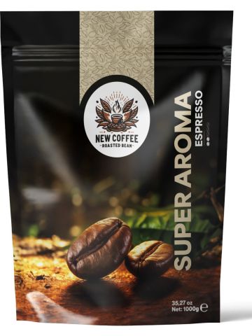 New Coffee SA1000GR Super Aroma 1000 gr Espresso Çekirdek Kahve