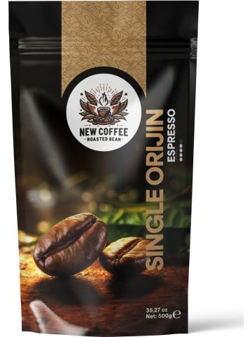 New Coffee SO500GR Single Origin 500 gr Espresso Çekirdek Kahve
