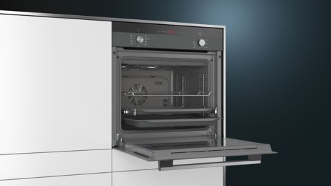 Siemens HB234FEH2T 60x60 cm Antrasit Gri Ankastre Fırın