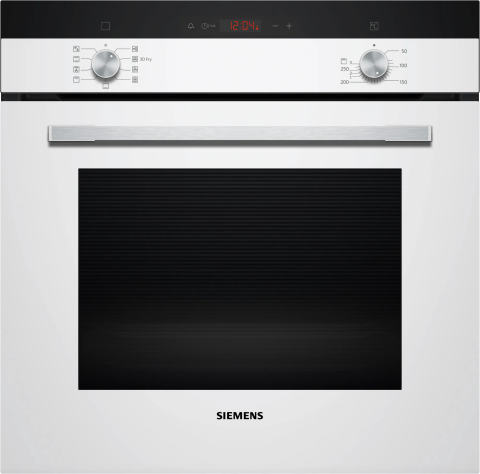 Siemens HB234FEW3T 60x60 cm Beyaz Ankastre Fırın