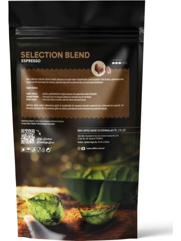 New Coffee SB500GR Selection Blend 500 gr Espresso Çekirdek Kahve