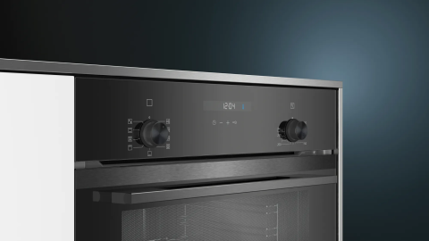 Siemens HB237FEG5T 60x60 cm Siyah Inox Ankastre Fırın