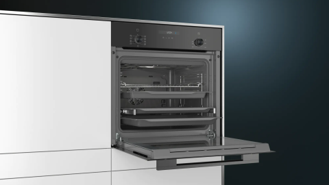 Siemens HB237FEG5T 60x60 cm Siyah Inox Ankastre Fırın